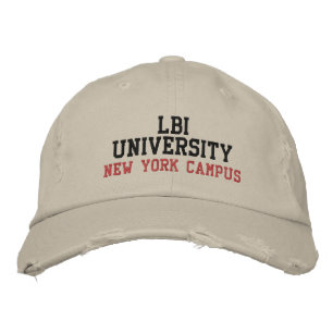 LBI UNIVERSITY TM EMBROIDERED HAT