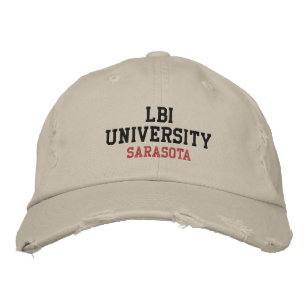 LBI UNIVERSITY (TM) EMBROIDERED HAT