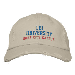 LBI UNIVERSITY TRADEMARKED EMBROIDERED HAT