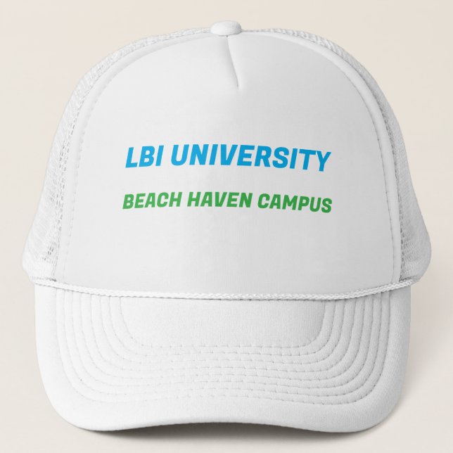 LBI  UNIVERSITY TRADEMARKED HAT (Front)
