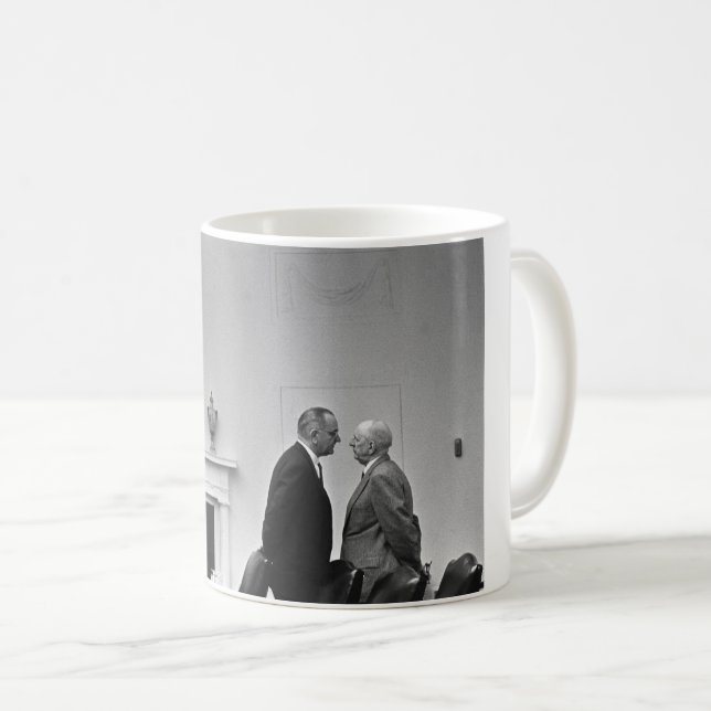 LBJ Giving The Treatment Coffee Mug (Front Right)