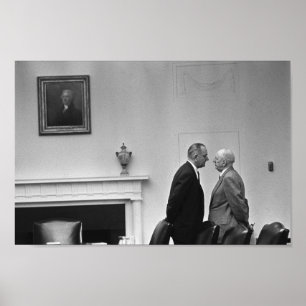LBJ Giving The Treatment Poster