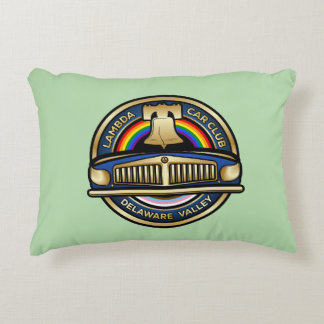 LCCI DelVal Throw Pillow (Light Green)