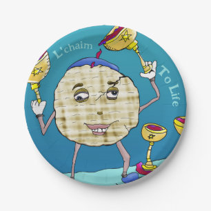 L'chaim Pesach Paper Plate