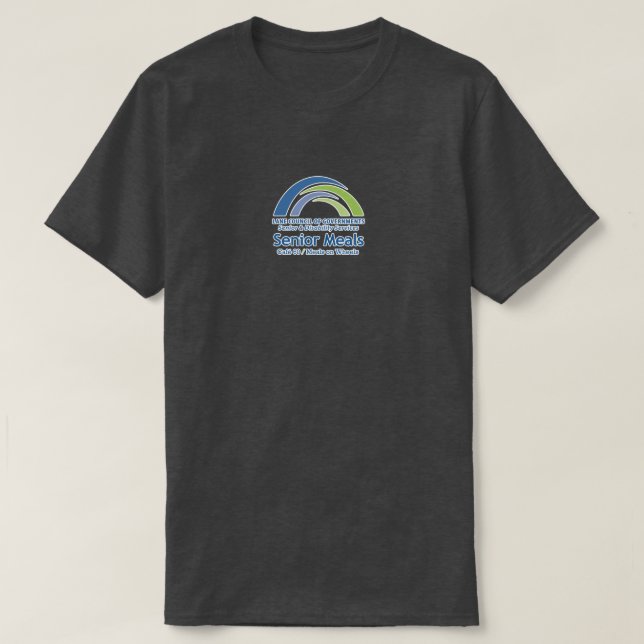LCOG S&DS Senior Meals / Meals on Wheels T-Shirt (Design Front)