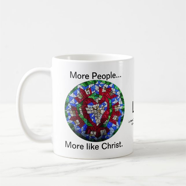 LCR - More like Christ Coffee Mug (Left)