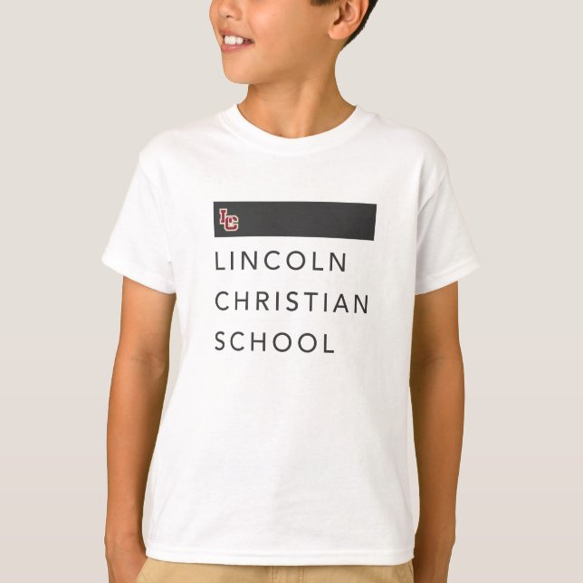 LCS - Youth LCS Logo Shirt - White (Front)