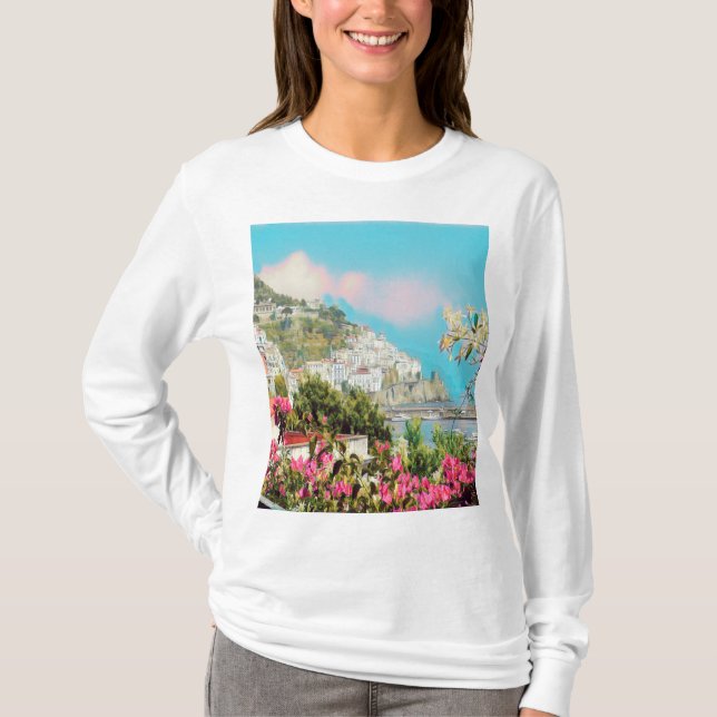 ldp AMALFI - panorama - Amalfi coast - T-Shirt (Front)