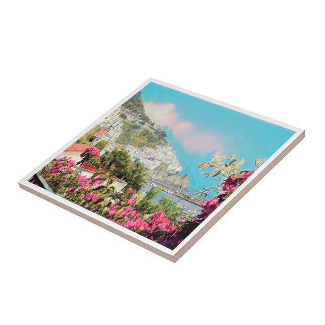 ldp AMALFI - panorama - Amalfi coast - Tile (Side)