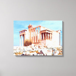 ldp Athens - Acropolis - Cecropia Canvas Print