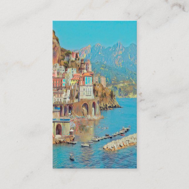 ldp ATRANI.- Amalfi Coast - Business Card (Front)