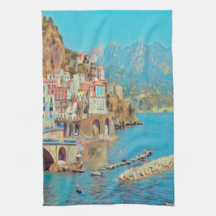 ldp ATRANI.- Amalfi Coast - Tea Towel