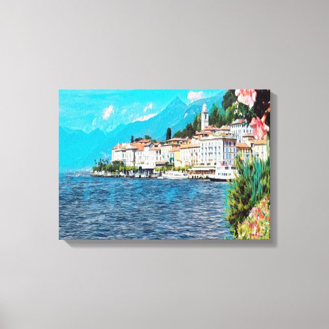 ldp BELLAGIO - Lake Como - Canvas Print (Front)