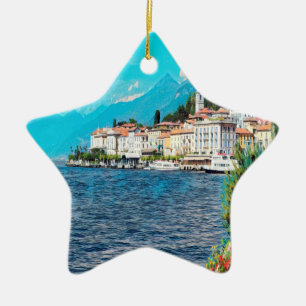 ldp BELLAGIO - Lake Como - Ceramic Tree Decoration