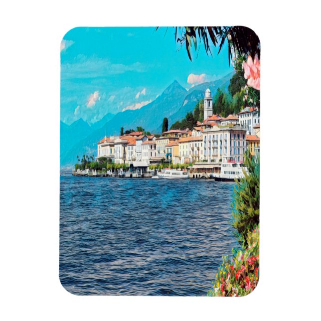 ldp BELLAGIO - Lake Como - Magnet (Vertical)