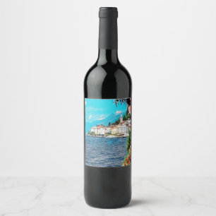 ldp BELLAGIO - Lake Como - Wine Label