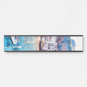 ldp CEFALÙ - Sicily - beach - panorama Door Sign