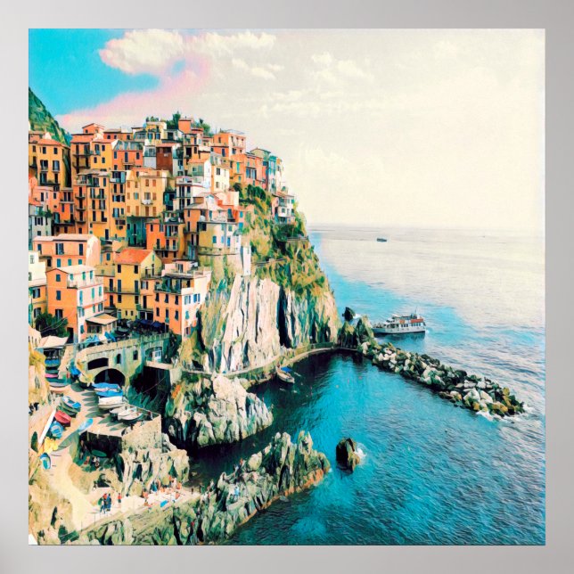ldp Cinque Terre - Manarola Poster (Front)