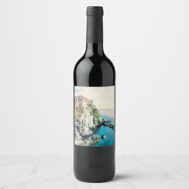 ldp Cinque Terre - Manarola Wine Label (Front)