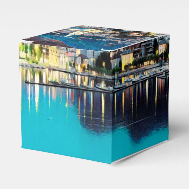 ldp COMO - Lake - Panorama Favour Box (Front Side)