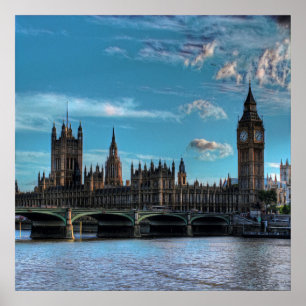 ldp London - WESTMINSTER view - Poster