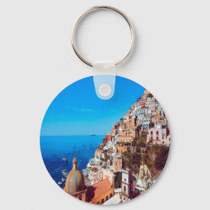 ldp POSITANO - Amalfi Coast - Panorama Key Ring