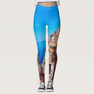 ldp POSITANO - Amalfi Coast - Panorama Leggings