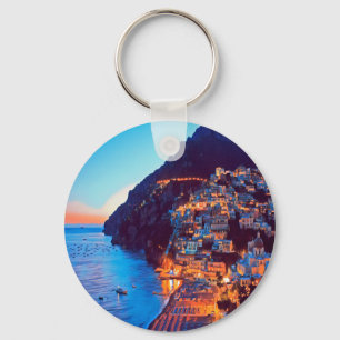 ldp POSITANO Amalfi Coast - sunset taken by Hotel Key Ring