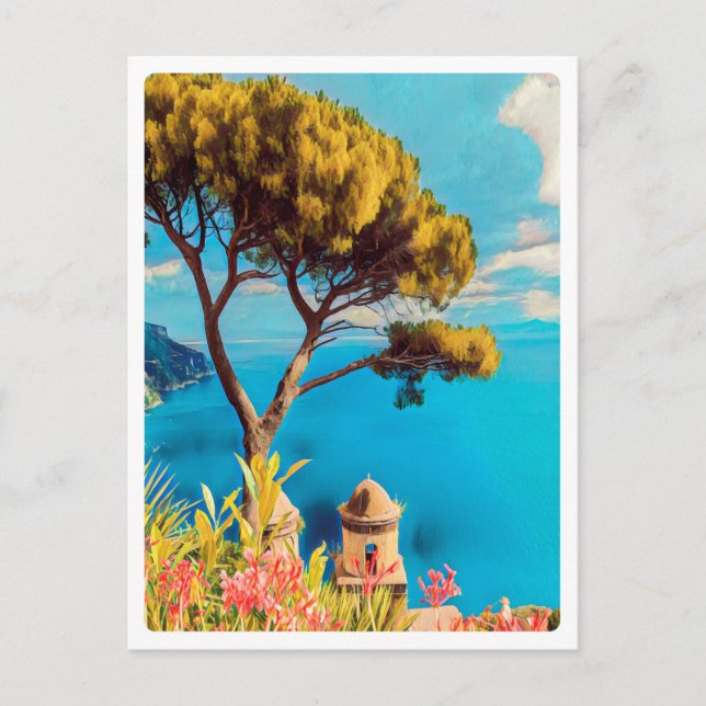 ldp RAVELLO - The garden of Villa Rufolo Postcard (Front)
