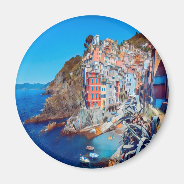 ldp RIOMAGGIORE - Cinque Terre - Magnet (Front)