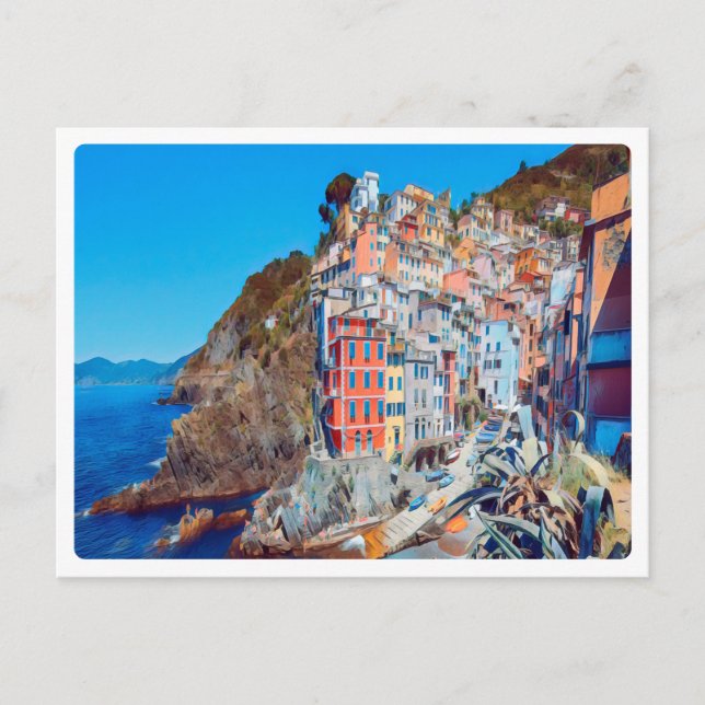 ldp RIOMAGGIORE - Cinque Terre - Postcard (Front)