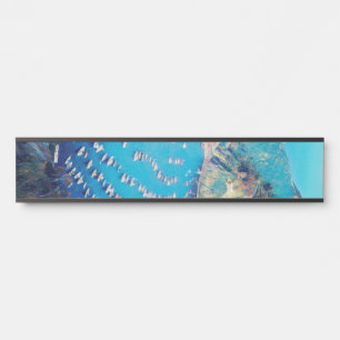 ldp SANTA CATALINA Island - California - harbor Door Sign