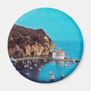 ldp SANTA CATALINA ISLAND - harbour - Magnet