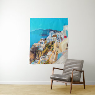 ldp SANTORINI - panorama - Tapestry