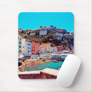 ldp SORRENTO - panorama - beach - Mouse Pad