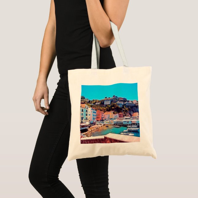 ldp SORRENTO - panorama - beach - Tote Bag (Front (Product))
