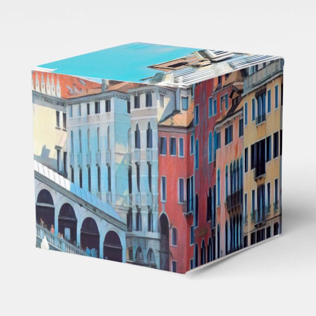 ldp VENICE - gondolas - rialto - Favour Box (Front Side)