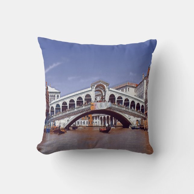 ldp Venice - RIALTO BRIDGE - Cushion (Front)