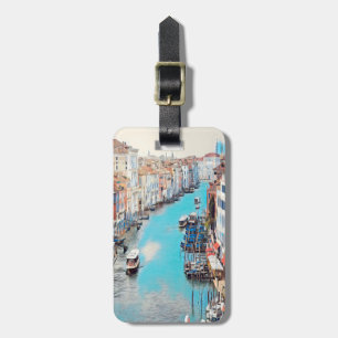 ldp VENICE - View of the Grand Canal from Rialto Luggage Tag