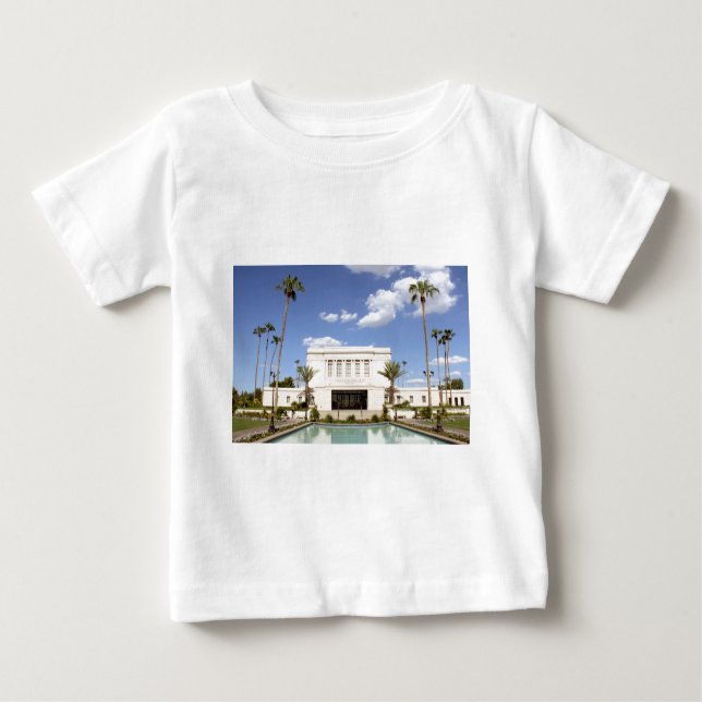 lds mesa arizona temple mormon picture baby T-Shirt (Front)