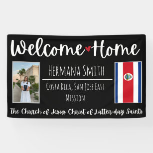 LDS Missionary Homecoming Welcome Home Custom Sign