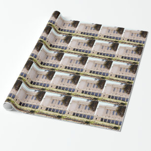 lds mormon mesa arizona temple picture wrapping paper
