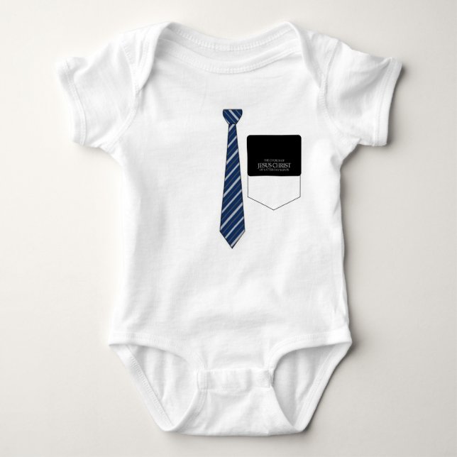 LDS MORMON MISSIONARY BABY CREEPER (Front)