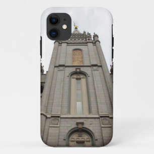 LDS Mormon Salt Lake City Temple photograph iPhone 11 Case