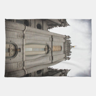 LDS Mormon Salt Lake City Temple photograph Tea Towel