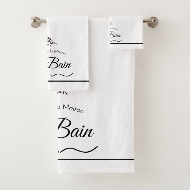 Le Bain Paris Bath Towel Set (Insitu)