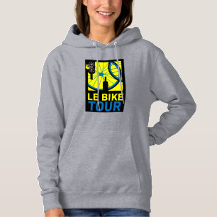 Le Bike Tour Art Hoodie