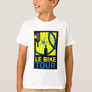 Le Bike Tour Art T-Shirt