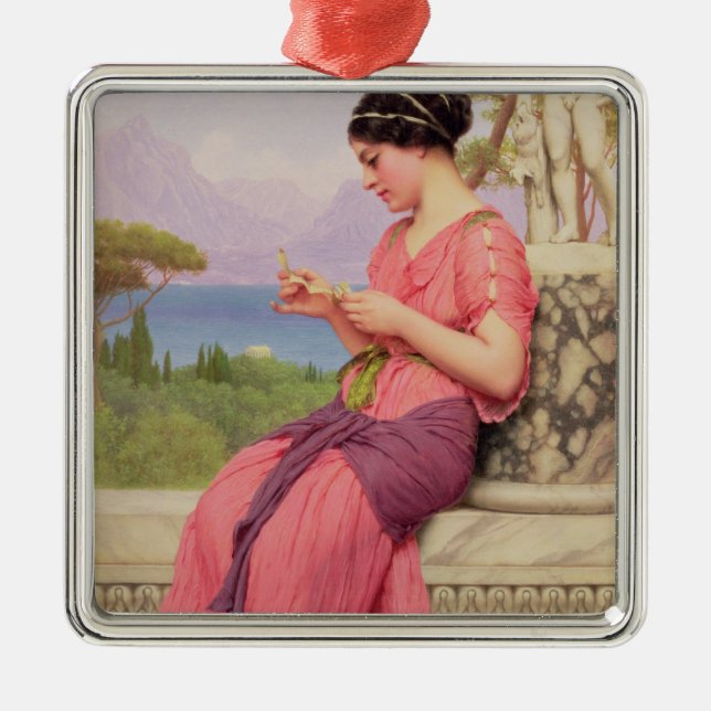 Le Billet Doux, 1913 Metal Tree Decoration (Front)