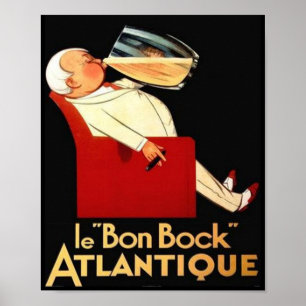 le Bon Bock Atlantique Poster
